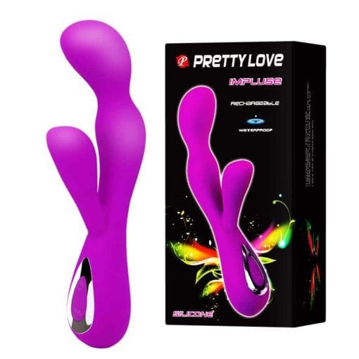 Rechargeable Heating Vibe "Impulse" Purple