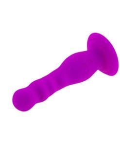 Rechargeable Anal Plug "Moving" Purple