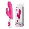 Rabbit Vibrator Pink "Gene" 205mm