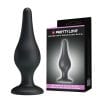 Silicone Butt Plug 5.5" x 1.8" Black