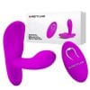 Vibrator & Remote Stimulator "Magic Fingers" Purple