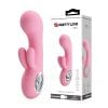 Rabbit Vibrator Soft Pink "Chris" 154mm