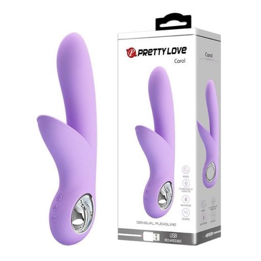 Vibrator "Carol" Violet 190mm x 33mm