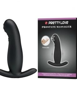 Tickling Prostrate Massager Black 127mm