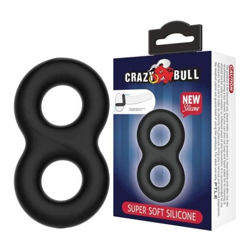 Super Soft Dual Silicone Ring "Crazy Bull" 19mm