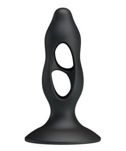 Butt Plug Silicone 4.1" x 1.3" Black