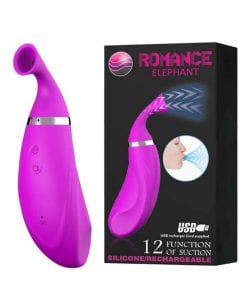 Rechargeable Stimulation Vibe "Elephant" Purple