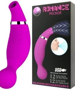 Rechargeable Stimulation Vibe "Pecker" Purple