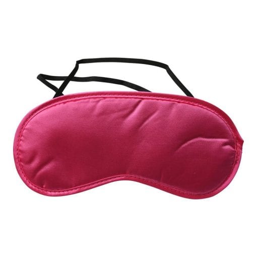 Satin Hot Pink Blindfold