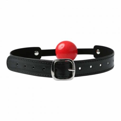 S&M Solid Red Ball Gag