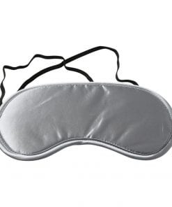 Grey Satin Blindfold