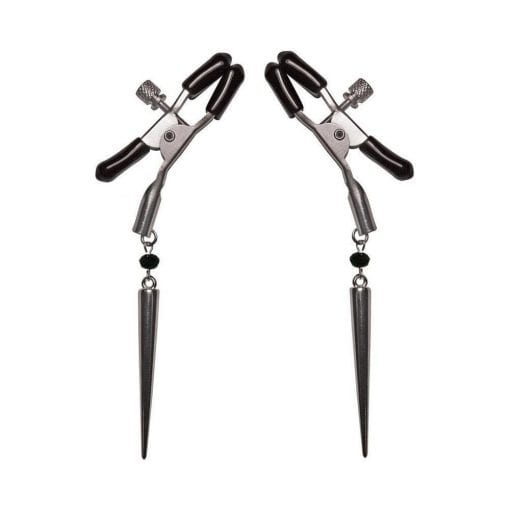 Silver Spears Nipple Clips