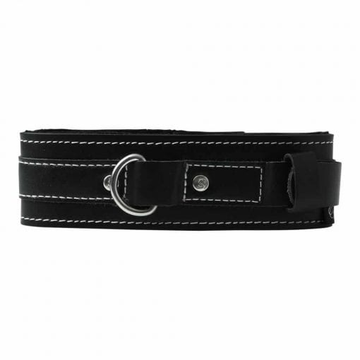 Edge Lined Leather Collar (D)