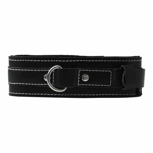 Edge Lined Leather Collar (D)