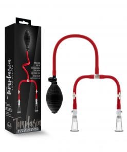 Temptasia Nipple Squeeze Pump System Black