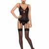 S800 Sheer Stockings Black