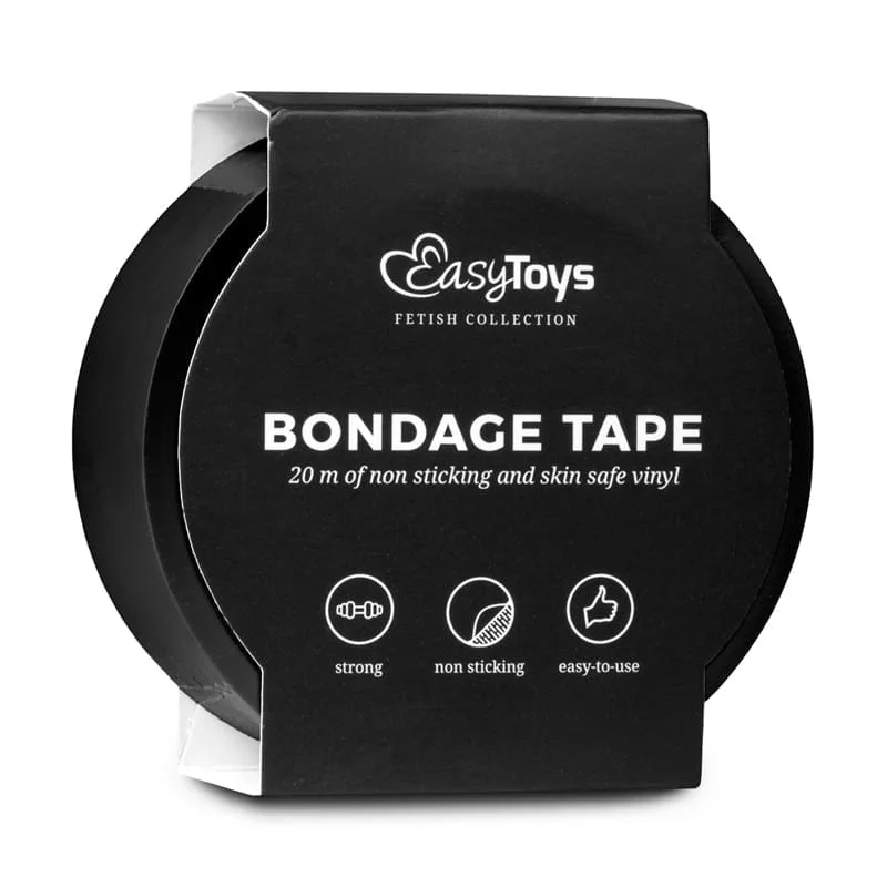 Bondage Tape Black - Image 2