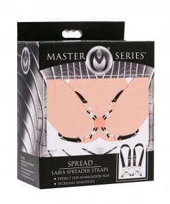 Labia Spreader Straps with Clamps
