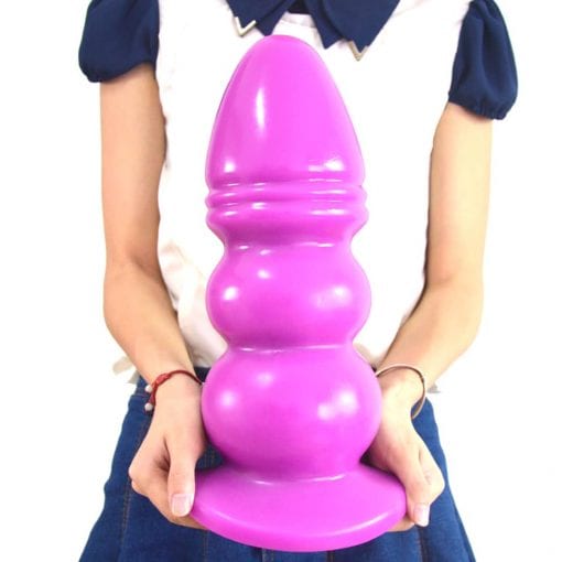 Huge Anal Plug Purple - Image 7