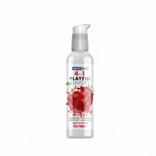 Playful Flavours 4 In 1 Poppin Wild Cherry 4oz/118ml