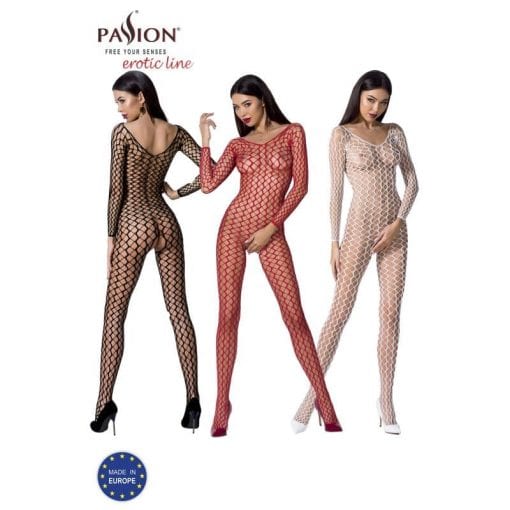 Bodystocking BS068 White - Image 3