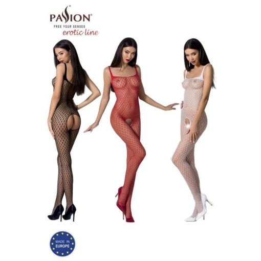 Bodystocking BS071 White - Image 3