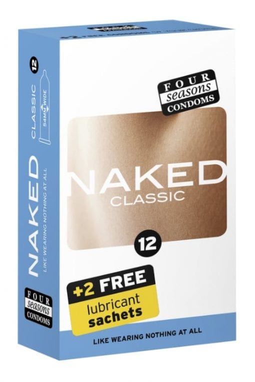 Four Seasons Naked Classic Condom 12 Pc