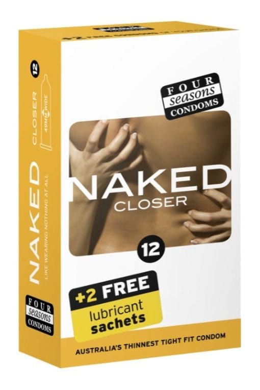 Four Seasons Naked Closer Condom 12 Pc