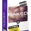 Four Seasons Naked King Size Condom 12 Pc