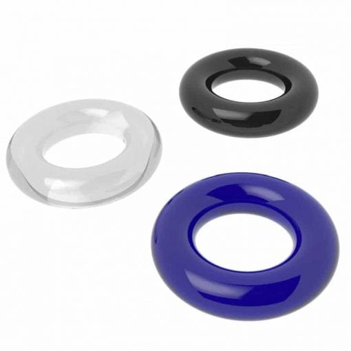 Coloured Triple Donut Cock Ring Set - Image 2