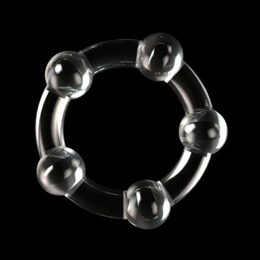 Triple Beaded Donut Ring Set - Image 3