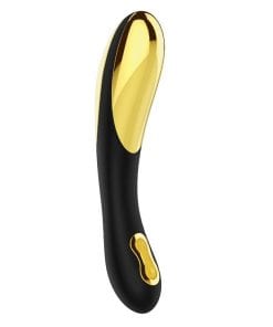 Vibrator Silent & Hot "Flamingo" Black & Gold