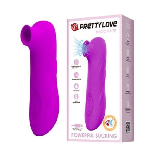 Rechargeable Stimulation Vibe "Magic Flute" Purple