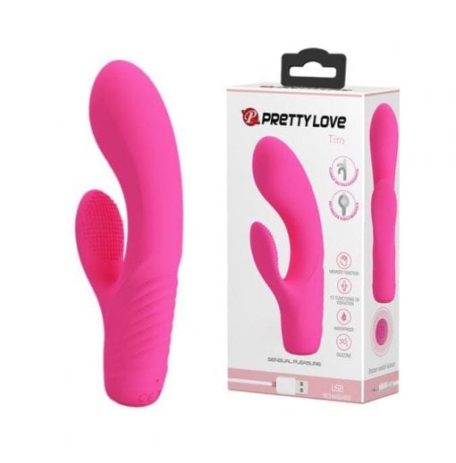 Sensual Pleasure 'Tim" (155mm) Neon Pink