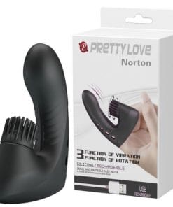 Fingering Massager "Norton" Black