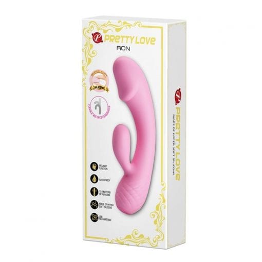 Rechargeable Rabbit Vibe "Ron" Pink