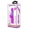 Rechargeable Rabbit Vibe "Molly" Purple (205mmx33mm)