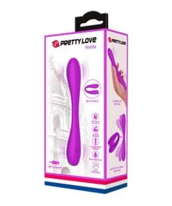 Rechargeable Stimulation Vibe "Yedda" Purple (171mmx27mm)