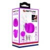 Rechargeable Tongue "Estelle" 42.5mm x 42.5mm Purple