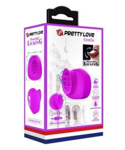 Rechargeable Tongue "Estelle" 42.5mm x 42.5mm Purple