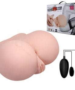 Vagina and Ass Masturbator Flesh (225mmx210mm)