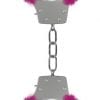 Pleasure Handcuffs Furry - Pink