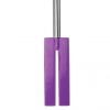 Leather Slit Paddle - Purple