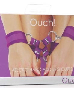 Velcro Hand and Leg Cuffs - Purple