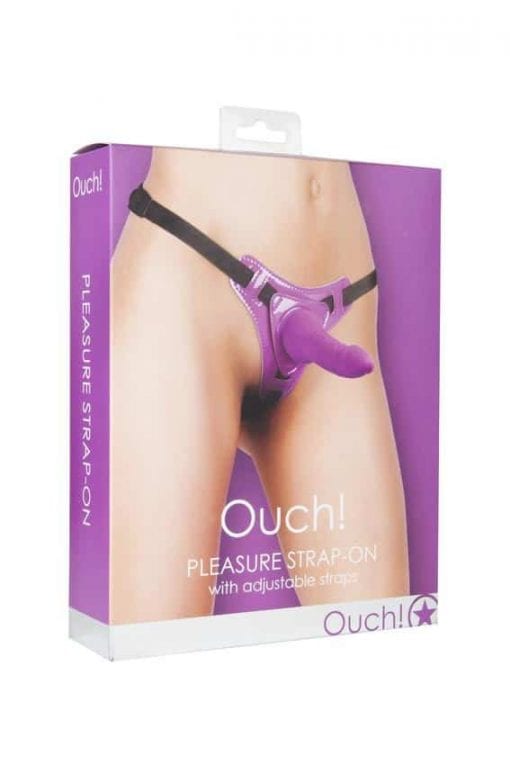 Pleasure Strap-On - Purple