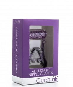 Adjustable Nipple Clamps - Purple