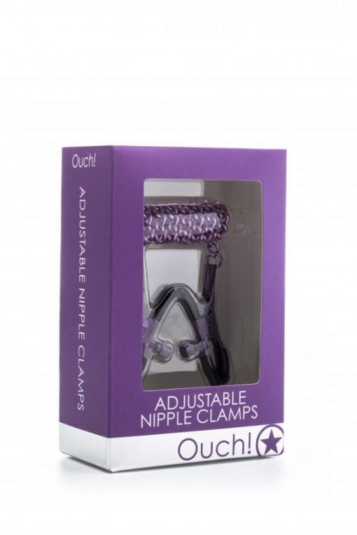 Adjustable Nipple Clamps - Purple