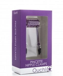 Pincette Nipple Clamps - Purple