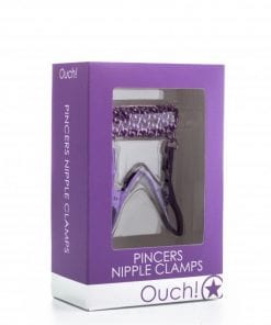 Pincers Nipple Clamps - Purple