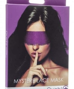 Mystère Lace Mask - Purple